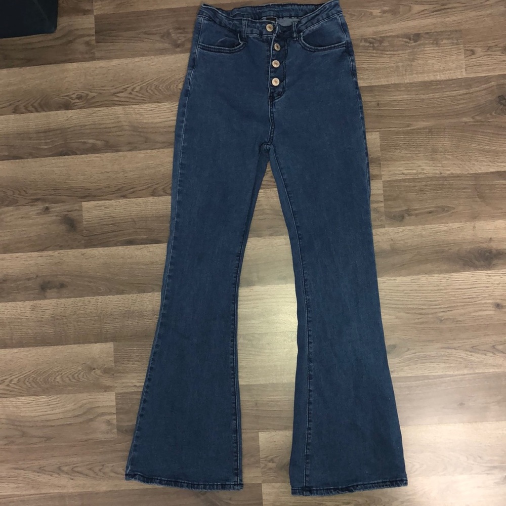 Bell bottom/flair. SHEIN. S. Size 2. Long. Lightly worn